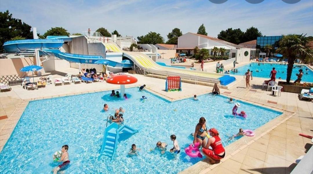 Camping Les Bois Mobil Home Grand Luxe 3Ch 2Sdb Σαιν-Ζαν-ντε-Μον Εξωτερικό φωτογραφία